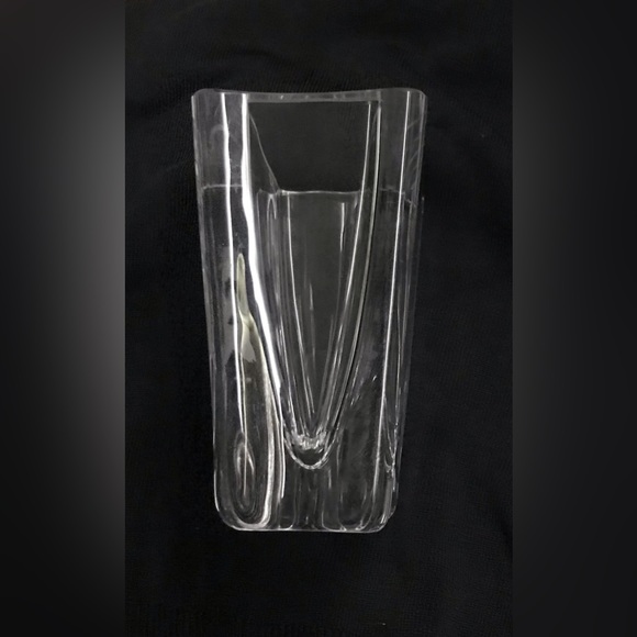 Vintage Skrufs Glasbruk Girl Praying Stars Vase - Picture 12 of 16